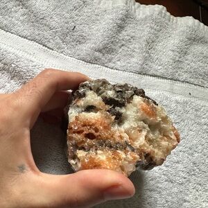 Tri Color Calcite Stone/Crystal